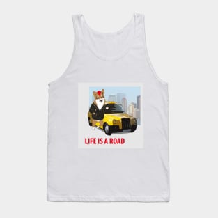 Life is a road Tank Top